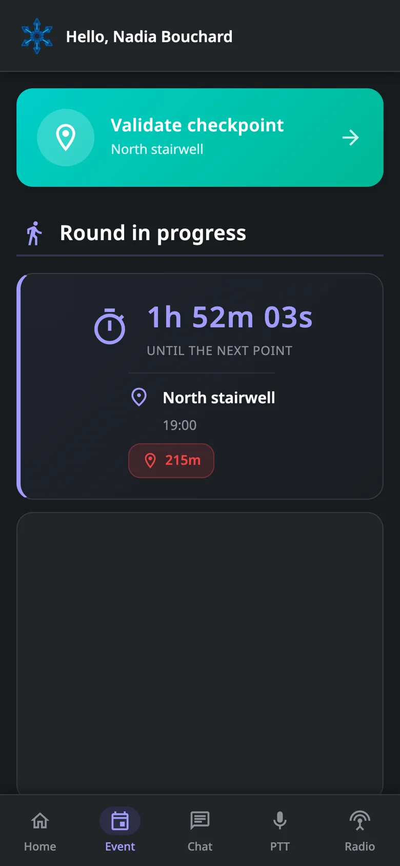 Atlantis mobile app &mdash; Proof of passage
